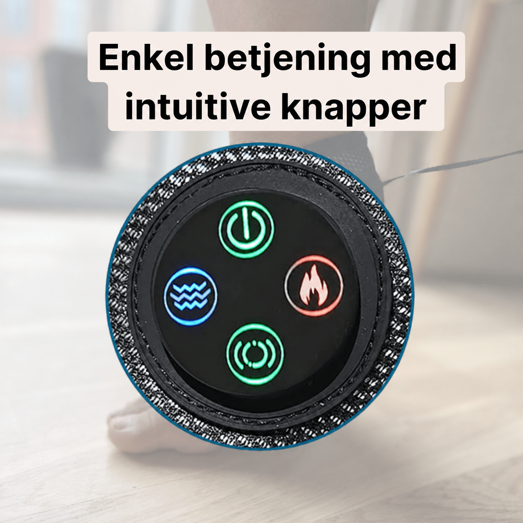 AnkleRelief Pro – Med varme og vibrasjon - AVABeauty.no